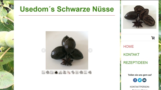 Usedoms Schwarze Nüsse Berlin