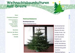 Hof Droste - Weihnachtsbaumkulturen  Belm/Vehrte