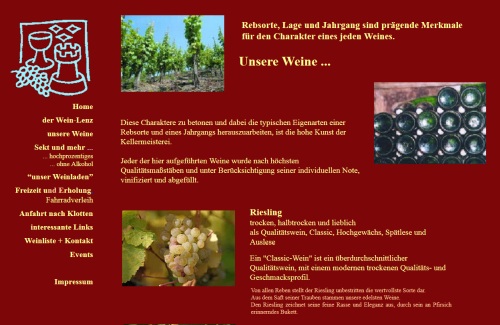 Weingut und Sektkellerei Lenz Klotten