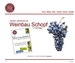 Weinbau Schopf - Besenwirtschaft  Gerlingen