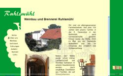 Weinbau & Brennerei Ruhl - Ruhlsmühl Ippesheim OT Bullenheim