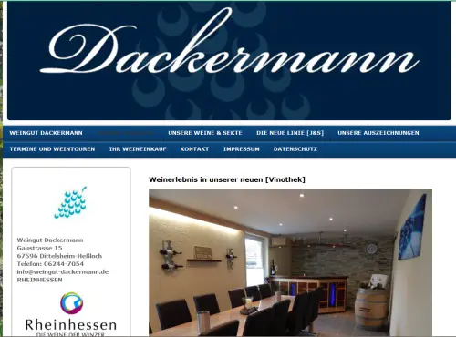 Weingut Dackermann Dittelsheim-Heßloch