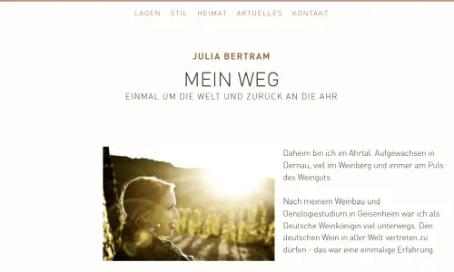 Weingut Julia Bertram Dernau