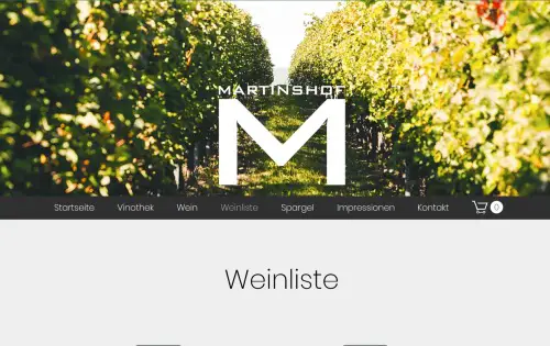 Weingut Martinshof Steinfeld / Pfalz