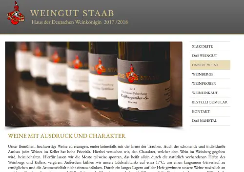 Weingut Staab  Oberhausen an der Nahe