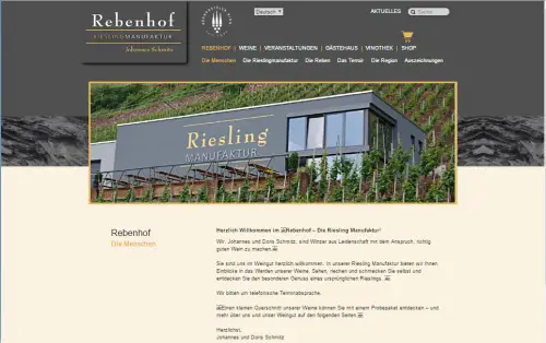 Weingut Rebenhof Johannes Schmitz Ürzig / Mosel