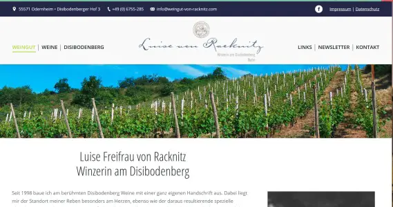 Weingut von Racknitz Odernheim