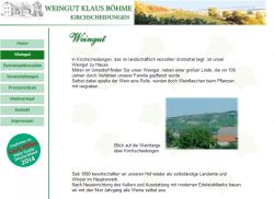 Weingut Klaus Böhme Kirchscheidungen