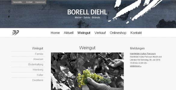 Weingut Borell - Diehl Hainfeld