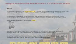 Weingut Bunk-Hirschmann Hochheim am Main