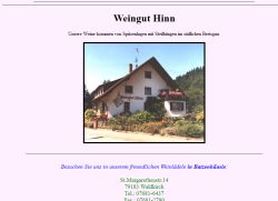 Weingut Hinn Waldkirch