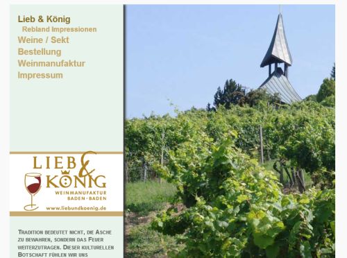 Weinmanufaktur Lieb&König Baden-Baden