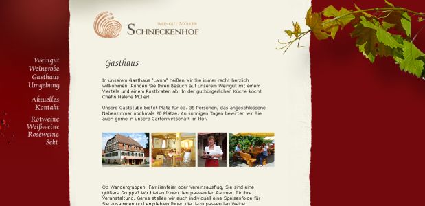 Weingut Müller - Schneckenhof und Gasthaus Lamm Bretzfeld-Geddelsbach