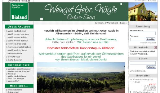 Weingut Gebr. Nägle  Albersweiler
