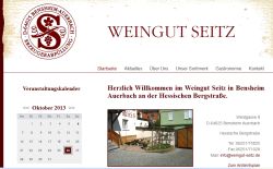 Weingut Seitz Bensheim Auerbach