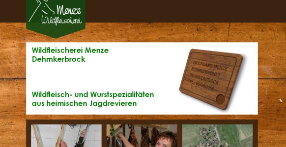 Wildfleischerei Menze Aerzen - Dehmkerbrock
