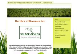 WILDER GENUSS - Remstaler Wildspezialitäten Weinstadt-Schnait