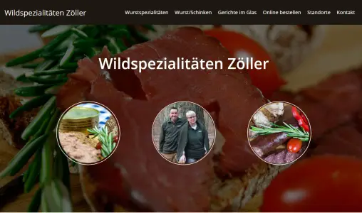 Wildspezialitäten Zöller Kammerforst