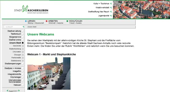 Wochenmarkt Aschersleben Aschersleben