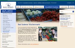 Wochenmarkt Bad Soden  Bad Soden am Taunus