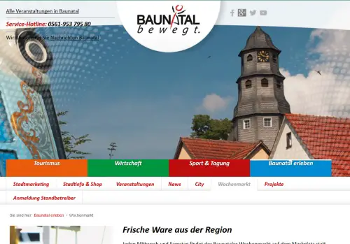 Wochenmarkt Baunatal Baunatal