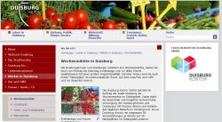 Wochenmarkt Beeckerwerth Duisburg