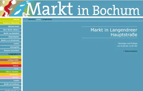 Wochenmarkt Langendreer Bochum-Langendreer