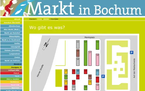 Bochumer Wochenmarkt Riemke Bochum-Riemke