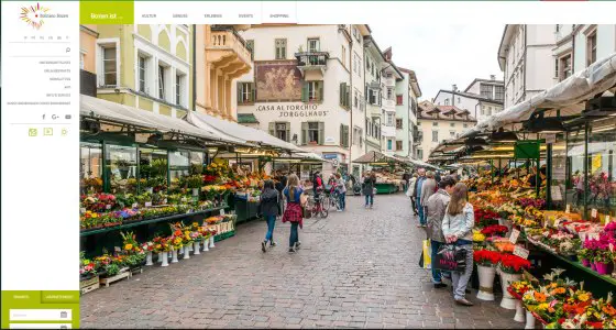 Wochenmarkt Bozen - Matteottiplatz Bozen