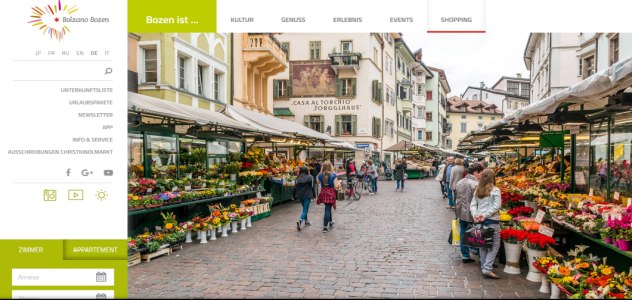 Wochenmarkt Bozen - Obstplatz Bozen