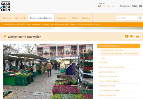 Wochenmarkt Saarbrücken-Dudweiler Saarbrücken-Dudweiler