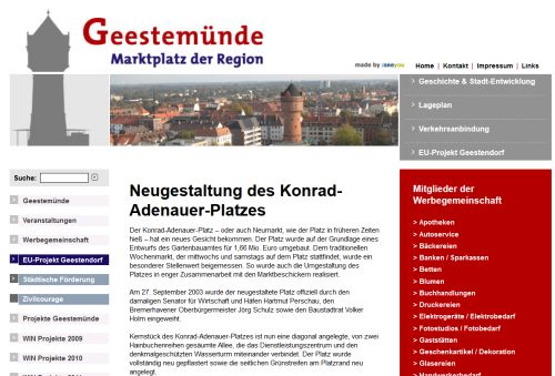 Wochenmarkt Geestemünde  Bremerhaven - Geestemünde