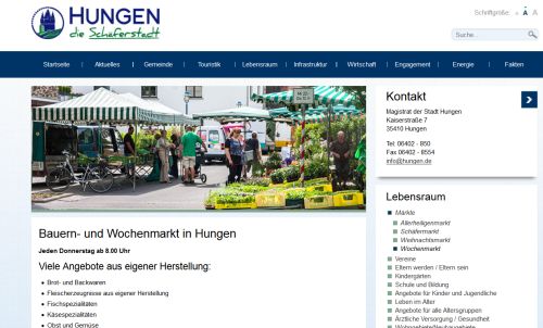 Bauern- und Wochenmarkt Hungen Hungen