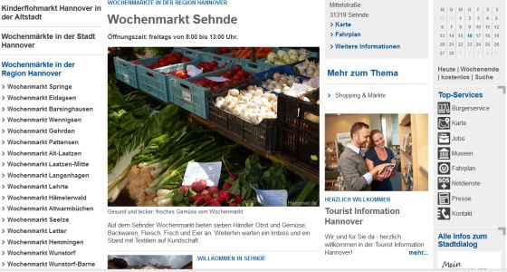 Wochenmarkt Sehnde Sehnde