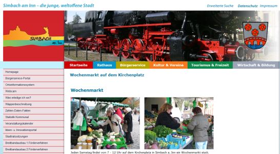 Wochenmarkt Simbach am Inn Simbach am Inn