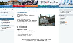 Wochenmarkt Travemünde Lübeck-Travemünde