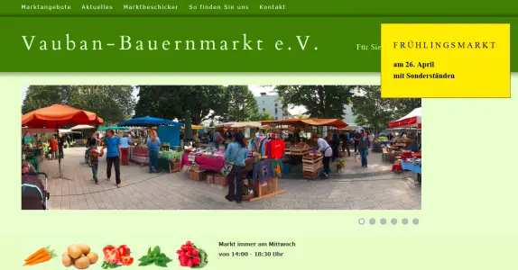 Bauernmarkt Vauban Freiburg - Vauban