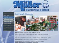 Wochenmarkt Wimsheim- Früchtehalle Champignon Müller Wimsheim