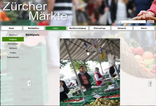 Wochenmarkt Bürkliplatz Zürich