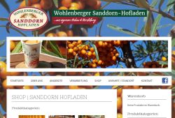 Wohlenberger Sanddorn Hofladen Wohlenberg
