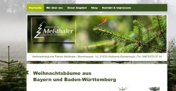 Weihnachtsbäume Meßthaler Wolframs-Eschenbach