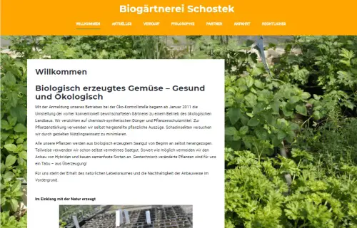 Biogärtnerei Schostek Zittau