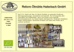 Reform Ölmühle Haiterbach Haiterbach