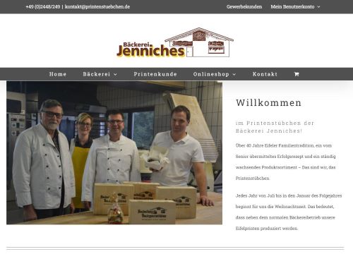 Bäckerei Jenniches - Printenstübchen Hellenthal - Rescheid