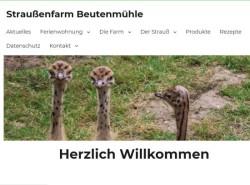 Straußenfarm Beutenmühle Owingen 