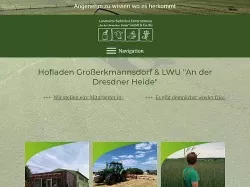 Landwirtschaftliches Unternehmen "An der Dresdner Heide" Radeberg-Großerkmannsdorf 